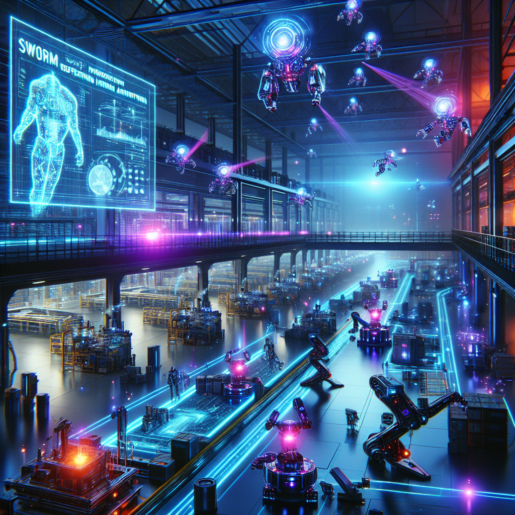 الروبوتات الجماعية: ثورة في الأتمتة الصناعية | CyberVibes Online