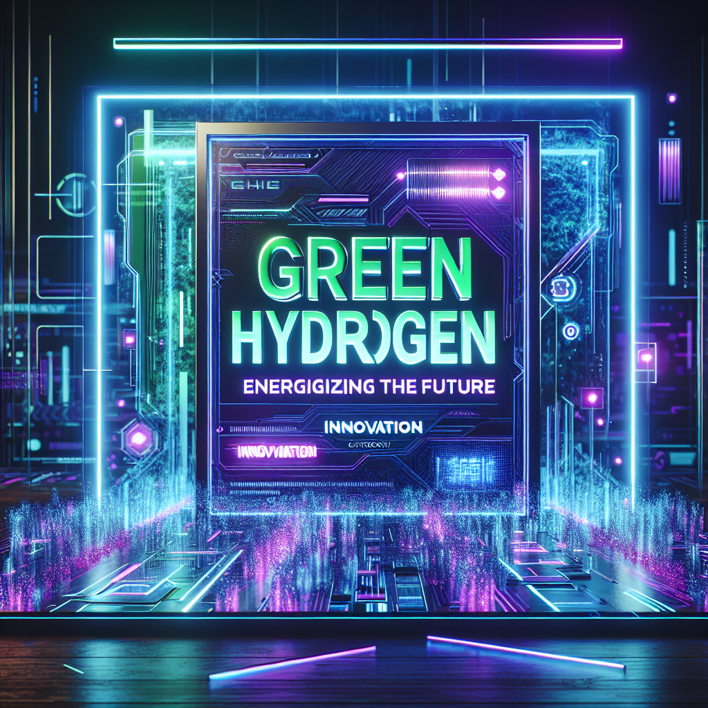 الهيدروجين الأخضر: قوة المستقبل المتجدد | CyberVibes Online
