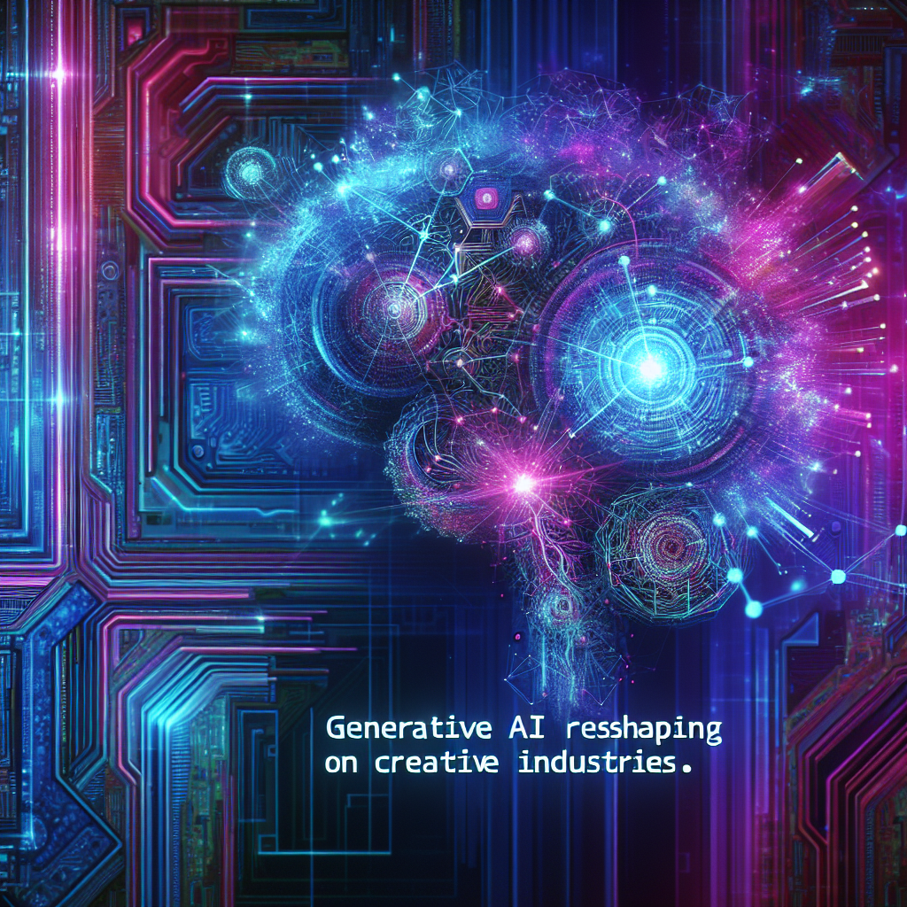 الذكاء الاصطناعي التوليدي يغير وجه الصناعات الإبداعية | CyberVibes Online