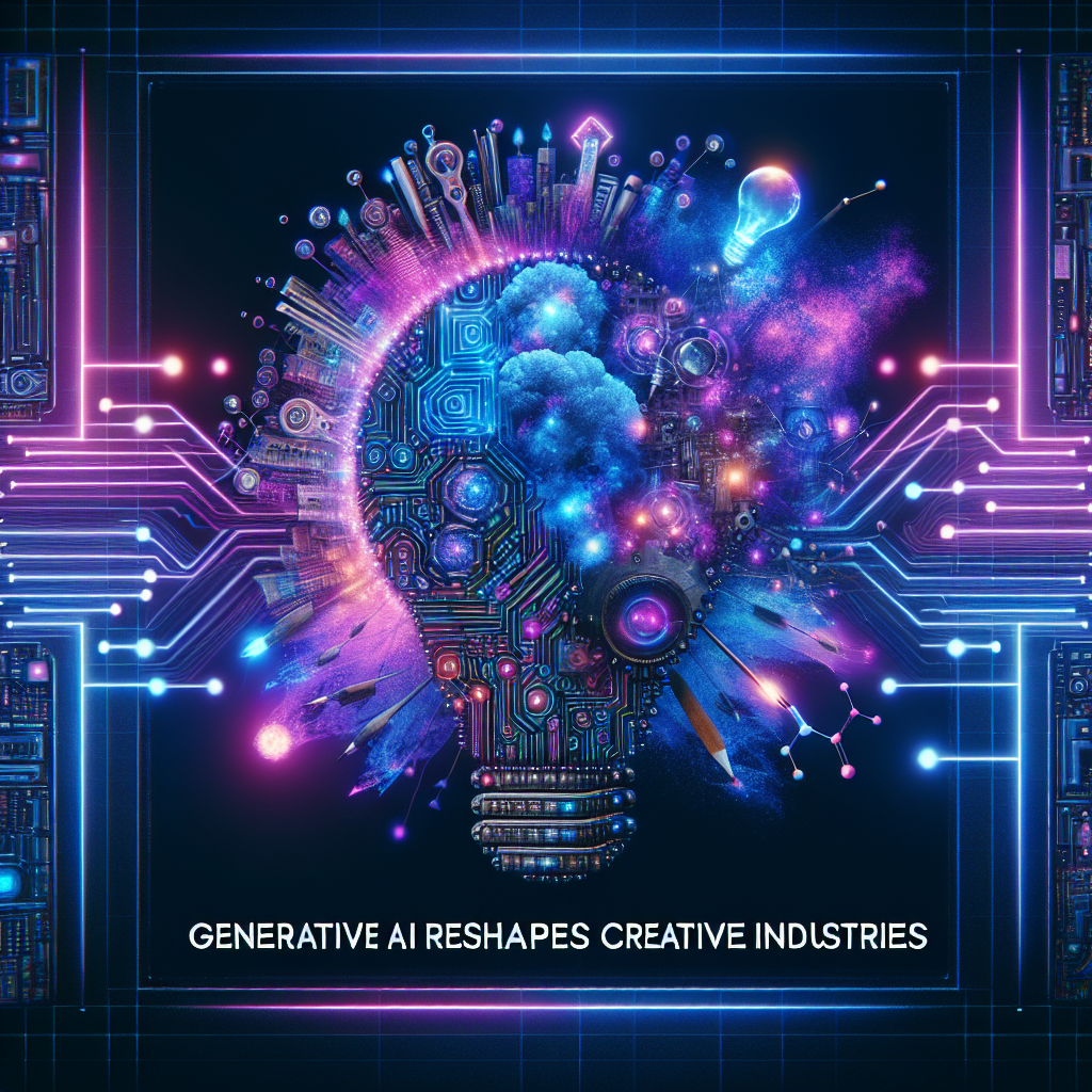 الذكاء الاصطناعي الإبداعي يعيد تشكيل الصناعات الفنية | CyberVibes Online