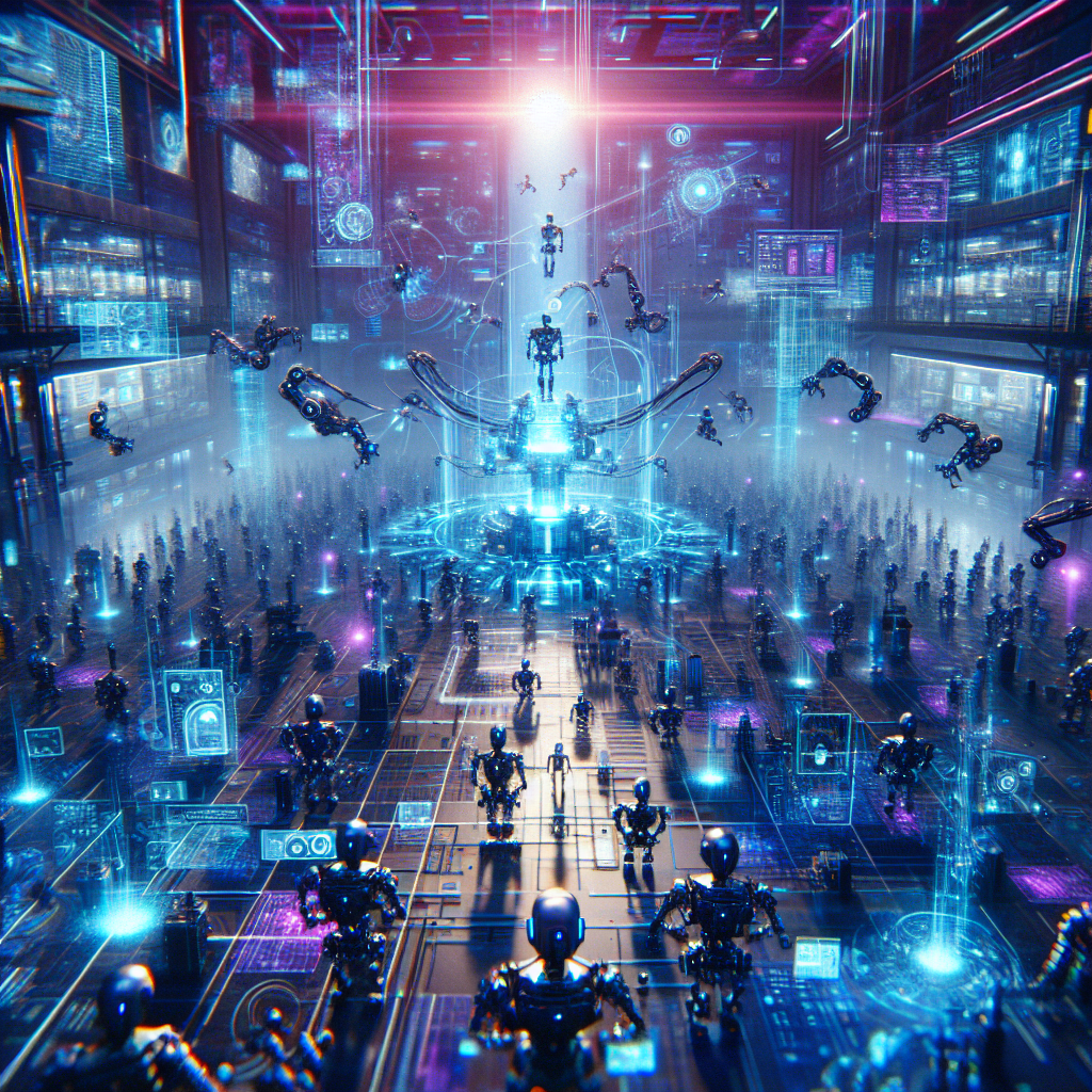 أسراب الروبوتات الذاتية تُحدث ثورة في الصناعة | CyberVibes Online