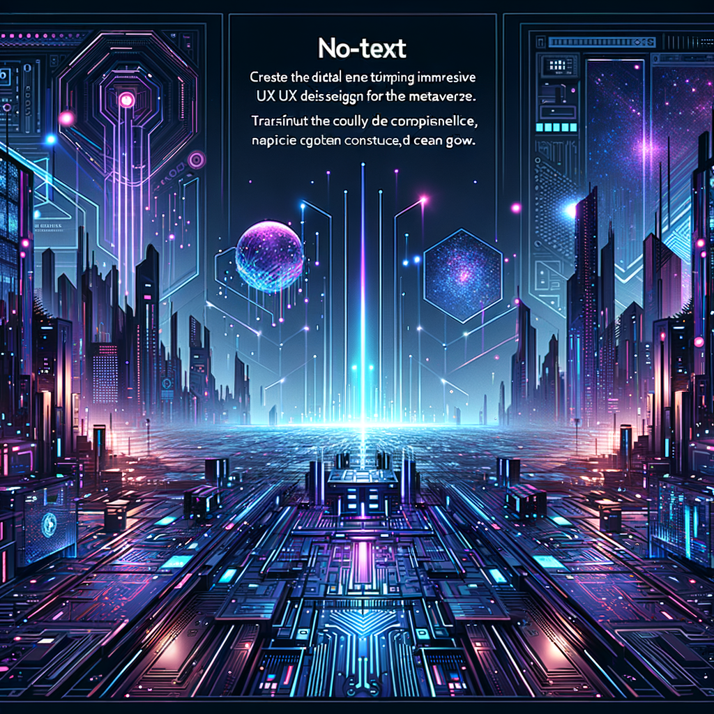 تصميم تجربة مستخدم غامرة لعالم الميتافيرس | CyberVibes Online