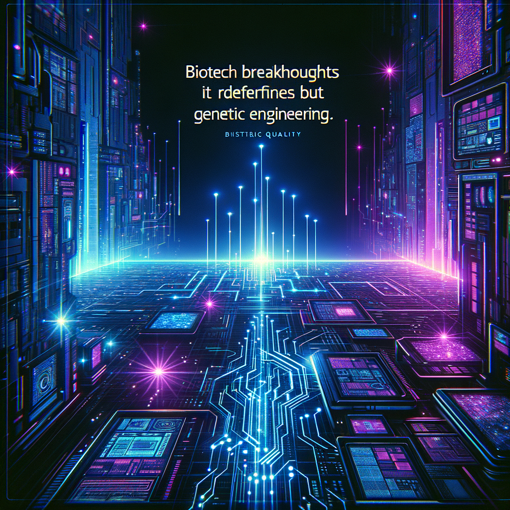 إنجازات التكنولوجيا الحيوية تعيد صياغة الهندسة الوراثية | CyberVibes Online