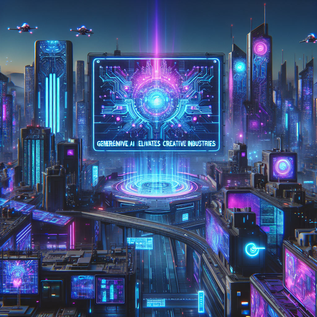 الذكاء الاصطناعي يولد ثورة في الصناعات الإبداعية | CyberVibes Online